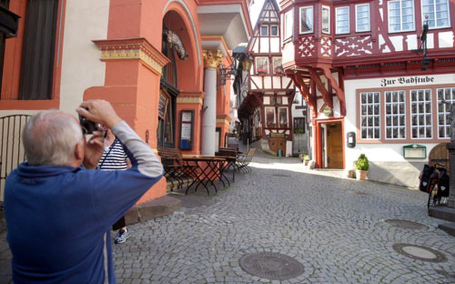 The "Pointed House" is one of the eye-catchers in Bernkastel-Kues, a small town of about 7,000 people located on the banks of the Moselle River.