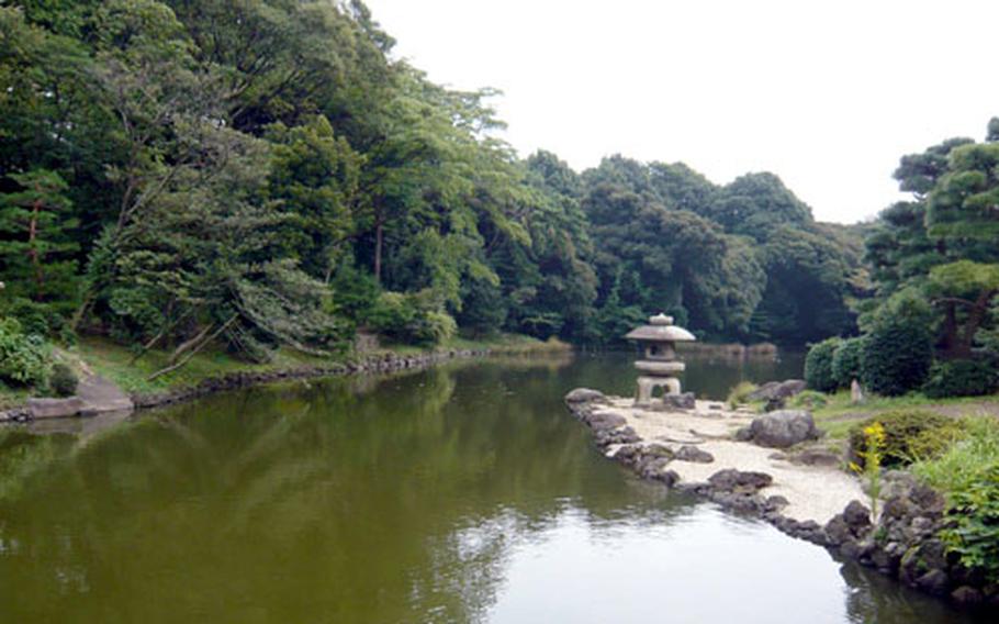 A Japanese garden created over 400 years ago, when it was a local lord's mansion, is said to be the roots of Shinjuku Gyoen National Park.