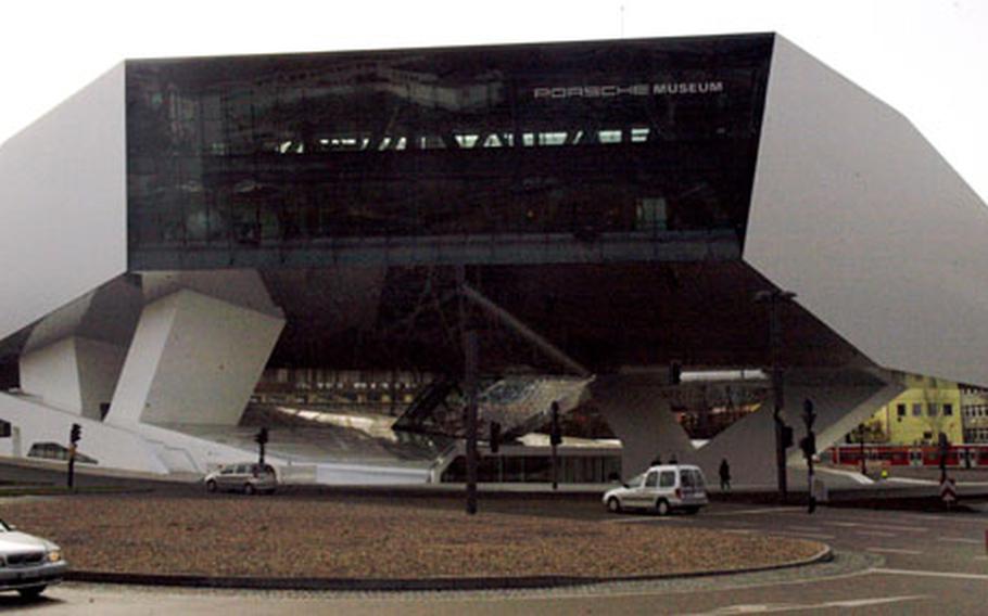 The new Porsche Museum, located at Porsche Platz in Stuttgart, opened its doors in late January. The 5-acre complex houses vehicles that trace the design history of the famous sports car manufacturer.