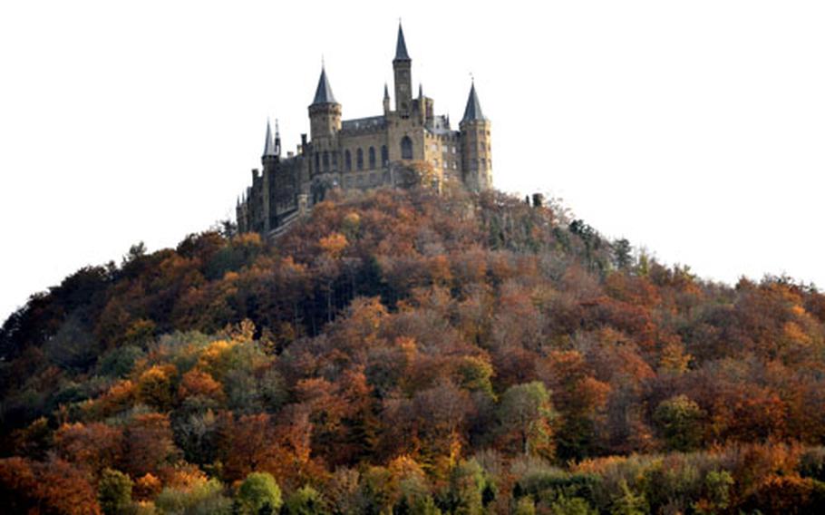 Hohenzollern Castle has been sitting on top of Mount Hohenzollern since the 11th century, although it has been destroyed or ruined twice and been rebuilt.