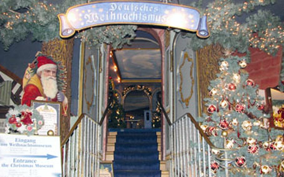 The German Christmas Museum in Rothenburg ob der Tauber, Germany, holds a trove of historic pieces from past Christmases.