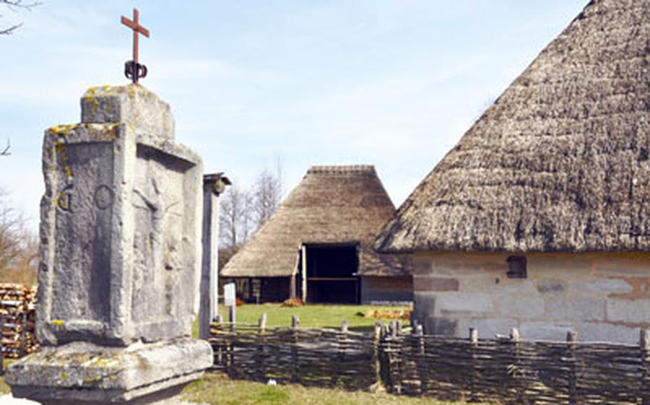 This medieval farmhouse complex includes some of the oldest farmhouses to be found in the whole of Central Europe. Though the buildings have been 50 percent reconstructed, they date back to 1368.