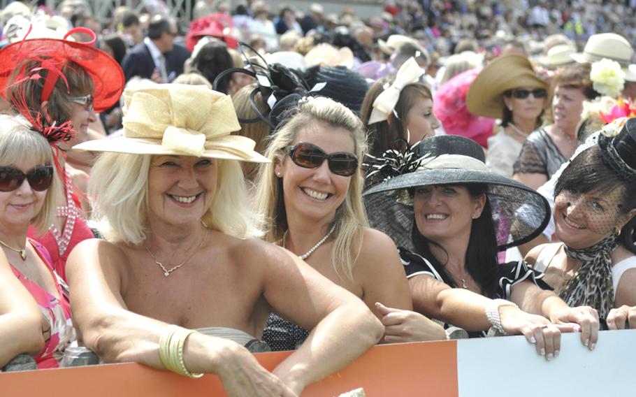 The ladies came out en masse at Ladies Day at the Newmarket Racecourses.