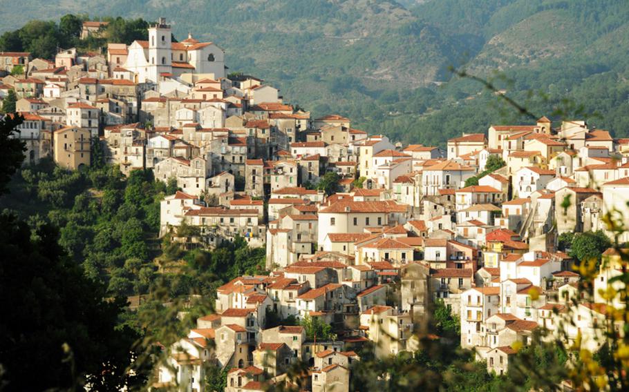 The picturesque town of Rivello is among a handful of hilltop towns that make the trip to Praia a Mare a breath-taking journey.