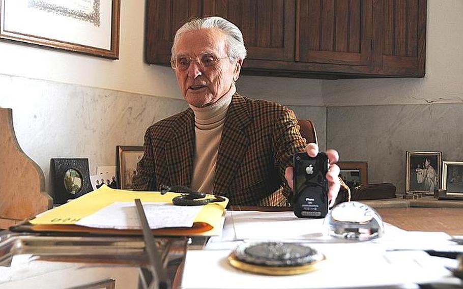 Franco Biondi Santi,90, follows in the footsteps of his ancestors in producing the famed Brunello of Montalcino wines. His great grandfather, Clemente Santi, who studied pharmaceuticals, is credited with coming up with the idea in the 1860s of harvesting the Montalcinese grape earlier than usual, thus increasing the longevity of the wine. Clemente&#39;s grandson, Ferruccio Biondi Santi, produced the first Brunello di Montalcino, and the family&#39;s first Reserve dates to 1888. Franco Biondi Santi still has two bottles.