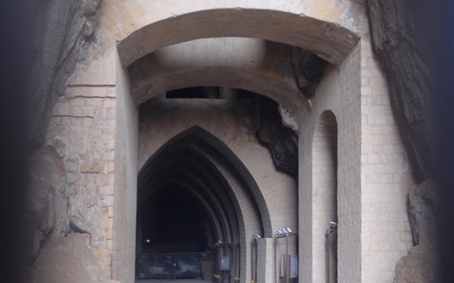 The Crypta Neapoletana is a 700-meter tunnel. Dug by Romans in the first  century B.C., the tunnel connected Naples to the seaside fishing town of Pozzuoli.Today, the tunnel is blocked off to tourists for fear of landslides.