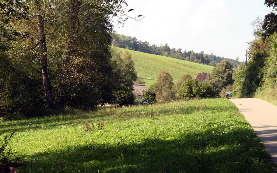 The Eselsmuehle mill is in a hilly valley just south of Stuttgart, where hikers can reconnect with nature on a stretch of greenway that features a series of old mills.