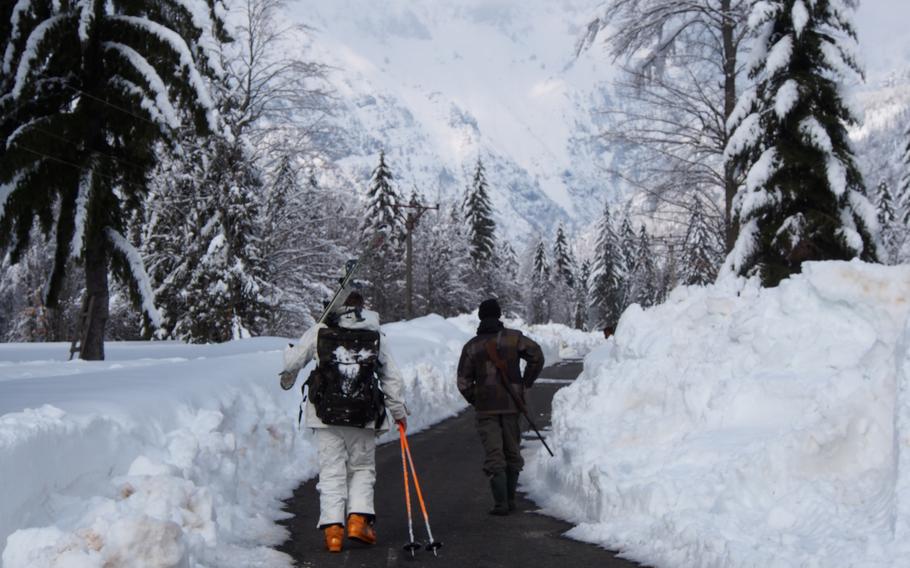 A local skier and hunter in Valbona, Albania.