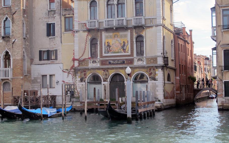 Magical Venice on a Saturday in October --- only an hour, yet worlds away from U.S. Army Garrison Vicenza and Aviano Air Base.