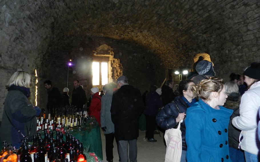 Part of the medieval market in Lincoln, England, was held inside a stone cellar. Here, vendors offered wines, locally made jewelry and other items.
