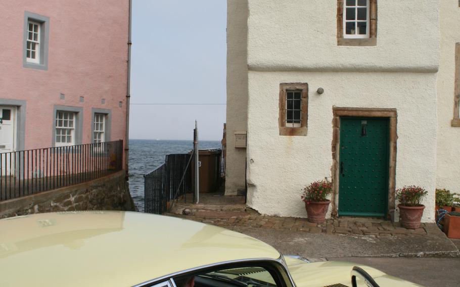 The sleepy village of Pittenweem, Scotland, relies on its petite historical harbor full of jostling fishing boats and enchanting good looks to draw tourists. While such villages are interesting destinations, they provide challenges for those who decide to rent a classic car to get around their narrow streets.