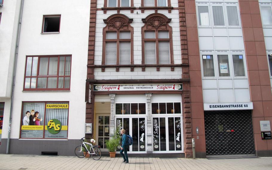 The unassuming exterior of Restaurant Saigon. The restaurant is among the top- ranked eateries in Kaiserslautern, according to TripAdvisor.