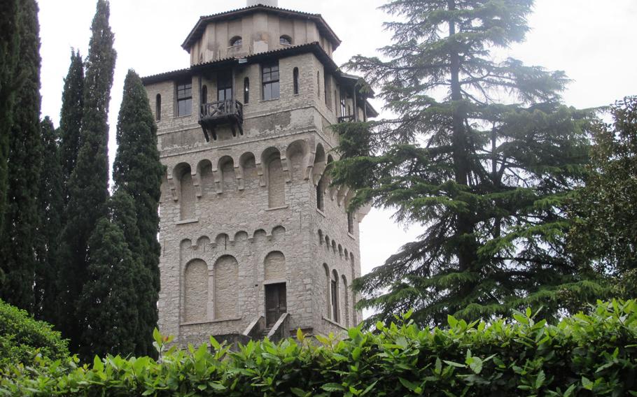 Italian fascist dictator Benito Mussolini lived in the Villa Feltrinelli from 1943 to 1945, guarded by German officers and feeling humiliated, according to historical accounts. But he was still able to meet his young mistress for trysts in this tower a few miles away, according to a historical plaque. The mistress was shot and hung from a meat hook alongside Mussolini in Milan in April, 1945, just days before World War II in Europe ended.