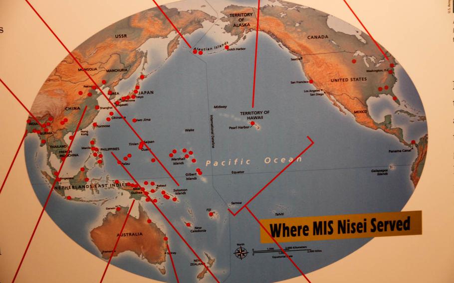 The MIS Nisei went wherever the fighting moved during the war in the Pacific.