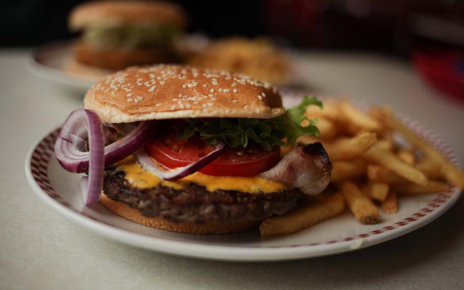 Sam Kullman's is best known for its burgers, which are made from preformed patties and aren't especially tasty. The other ingredients are all right, but they're nothing to write home about. 