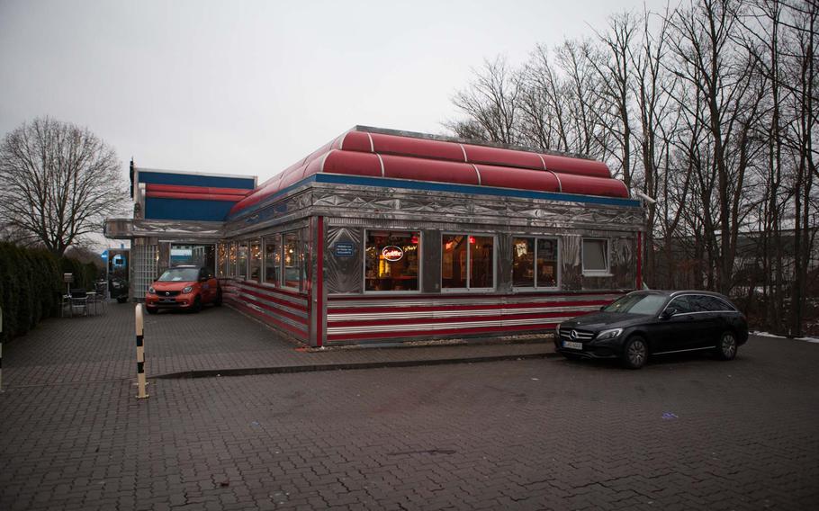 Sam Kullman's Diner in Kaiserslautern looks much like the 1950s New York diners it's meant to emulate. 