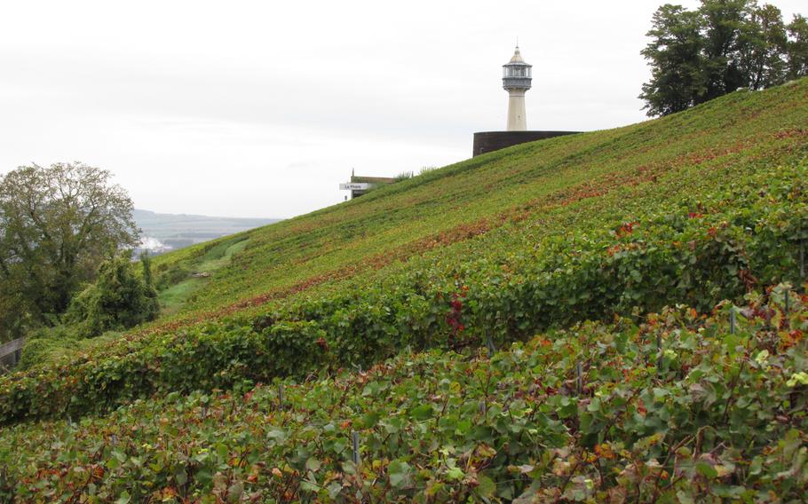 This land-locked lighthouse sits amid vineyards in Reims Mountain Nature Reserve and adjoins a champagne museum.