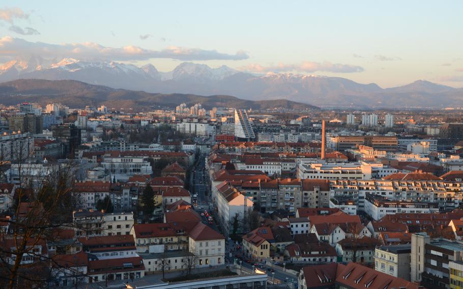 A perfect view of the capital of Slovenia can be found from within the walls of Ljubljana Castle.