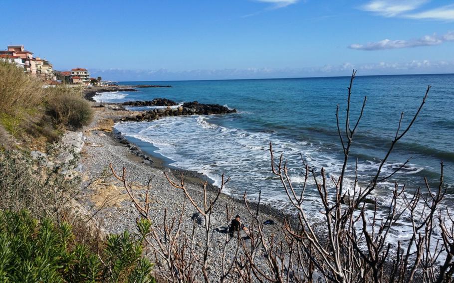 You can't beat the coastal views along the 13- mile-long, west Liguria cycle route, which runs mainly along Italy's scenic Mediterranean coast. 