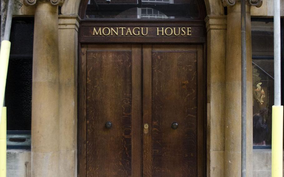 Montagu House is the answer to one of the questions in Treasure Trails' murder mystery tour of Cambridge, England.