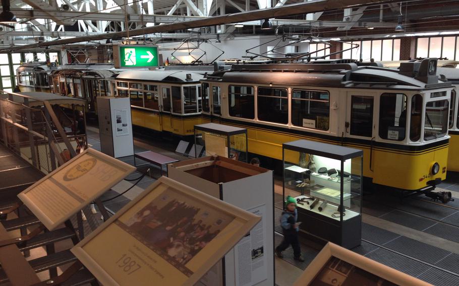 Strassenbahnwelt, a museum dedicated to the history of trams in Stuttgart, features street cars dating back to the days of World War II as well as horse drawn carriages from more than 100 years ago.  