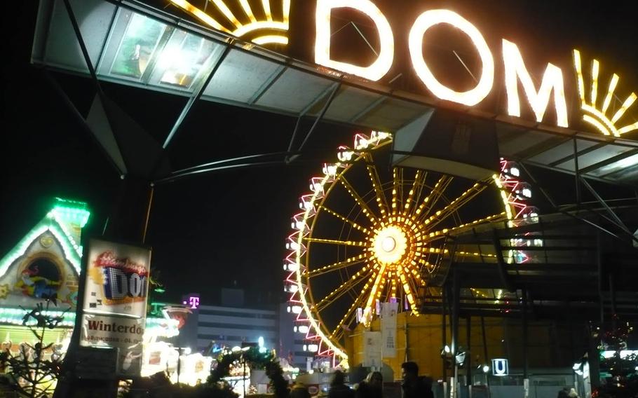 Passing through the entry of the Hamburger DOM is stepping into another world. Photo by Karen Bradbury/Stars and Stripes