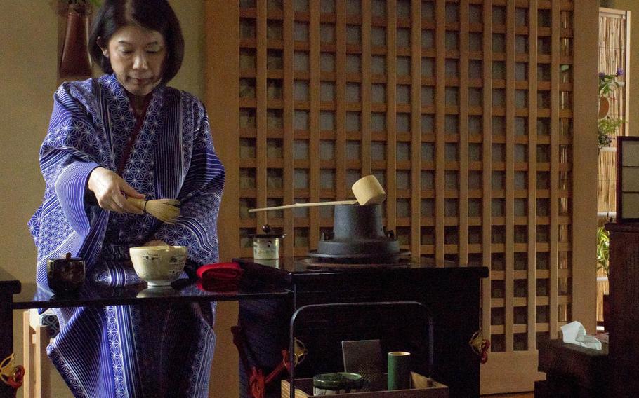 Japanese tea ceremony teacher Sohen Kirita has welcomed guests to her home for more than 20 years.