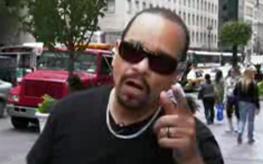 Ice T: Rapper (actor, musician, reality TV star): Tracy Lauren Marrow, seen here in a public service announcement for the New York City Office of Emergency Management, served in the U.S. Army 25th Infantry from 1979-83. The Grammy Award winner told CNN in 2012: "Nothing but respect to the soldiers coming home from the war," he said. "As far as something I can tell them to do, this might sound cold, but don't expect anybody to care. Don't expect that because you're a GI, you're going to come home and somebody's going to open up their hands up to you. You just gonna have to bust your a** from the ground up, unfortunately." (http://edition.cnn.com/2012/06/15/showbiz/celebrity-news-gossip/ice-t-ireport-documentary)