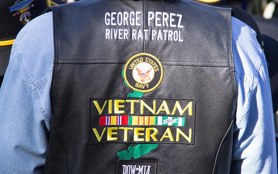 Veterans Day 2013 at The Vietnam Veterans Memorial in Washington, D.C.
