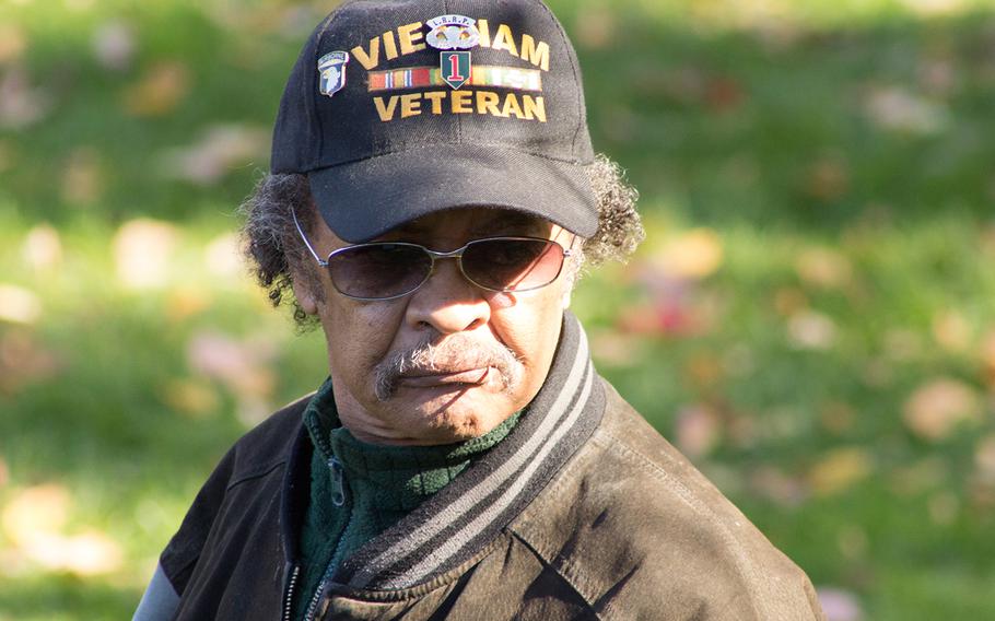 Veterans Day 2013 at The Vietnam Veterans Memorial in Washington, D.C.