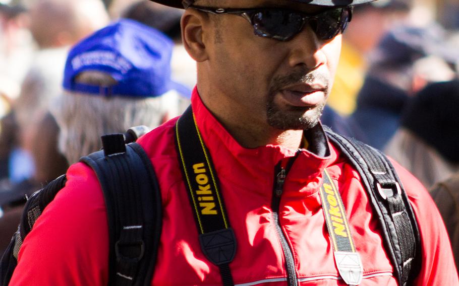 Veterans Day 2013 at The Vietnam Veterans Memorial in Washington, D.C.