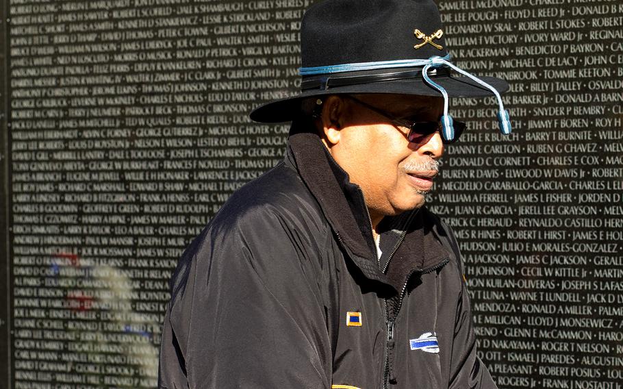 Veterans Day 2013 at The Vietnam Veterans Memorial in Washington, D.C. 