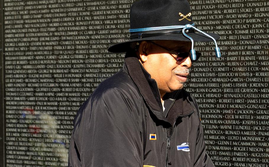 Veterans Day 2013 at The Vietnam Veterans Memorial in Washington, D.C.