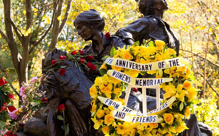 Veterans Day 2013 at The Vietnam Women's Memorial in Washington, D.C.
