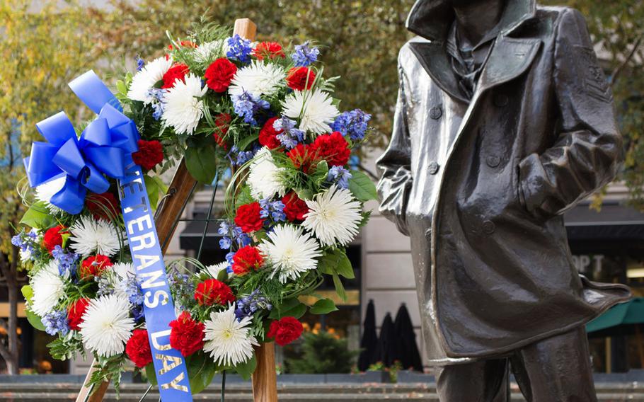 Veterans Day 2014 at the U.S. Navy Memorial in Washington, D.C.