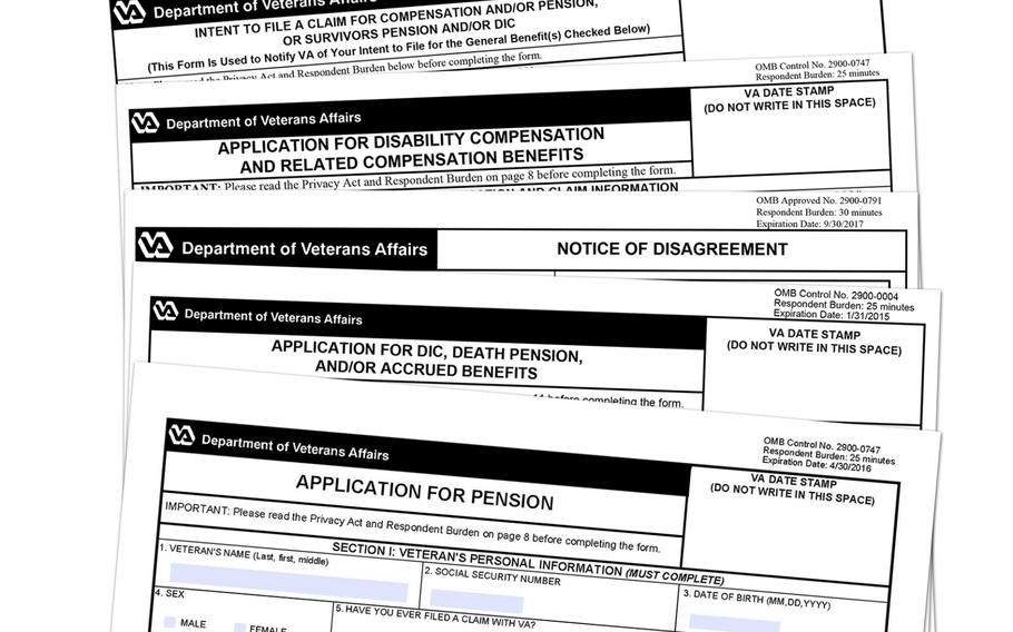 Veterans must use these standardized forms offered online, at VA offices or through service organizations. If they send an informal claim, VA will respond with a letter telling them the proper steps and their effective claim date will not start until they fill out the standard forms. They will not, however, send the actual paperwork, which veterans’ advocates say needlessly adds time to the process.
