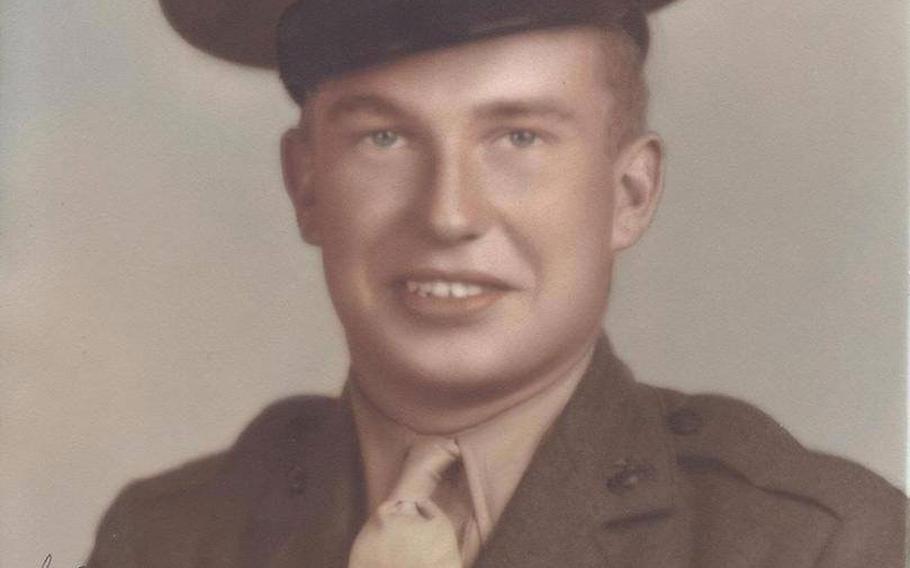 Pfc. Charles E. Oetjen, 18, of Blue Island, Illinois, was assigned to Company E, 2nd Battalion, 8th Marines, 2nd Marine Division, which landed against stiff Japanese resistance on the small island of Betio in the Tarawa Atoll of the Gilbert Islands, in an attempt to secure the island. Oetjen died sometime on the first day of battle, Nov. 20, 1943.
