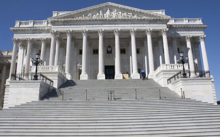 The U.S. Senate building adjacent to the U.S. Capitol in Washington. 