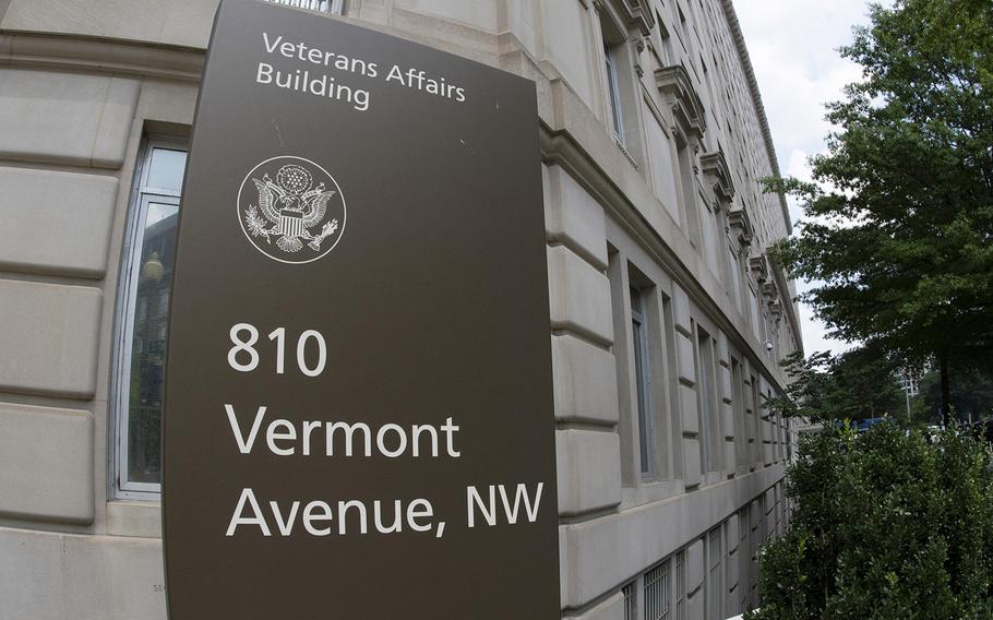 The Department of Veterans Affairs headquarters in Washington, D.C.