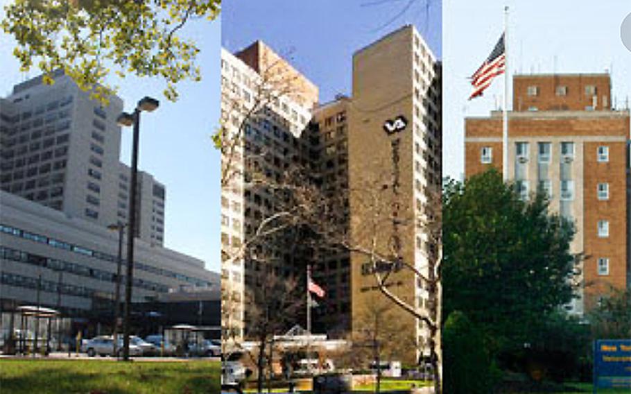 VA hospitals in New York.