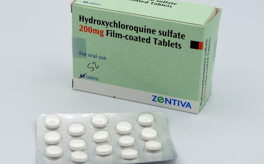 Hydroxychloroquine tablets.