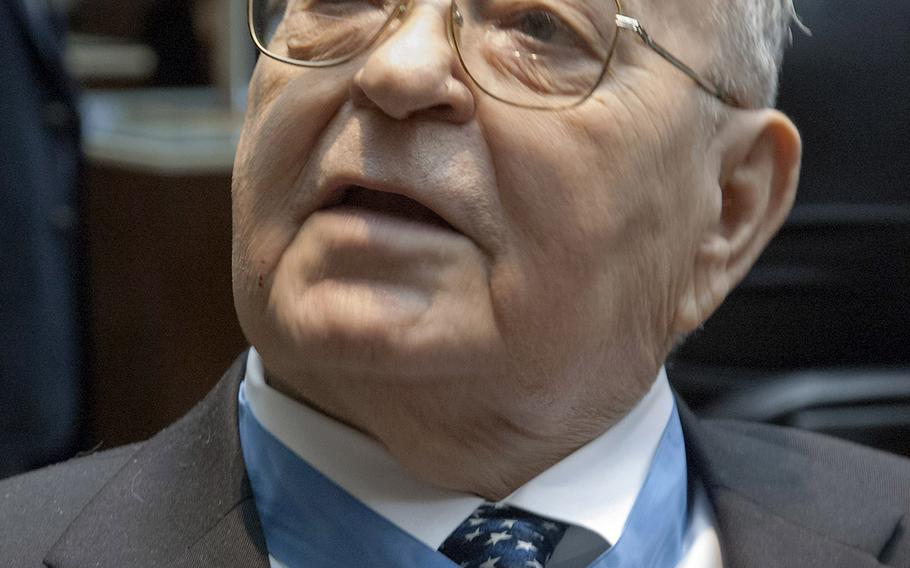 Medal of Honor recipient Ronald Rosser, in a 2012 photo.