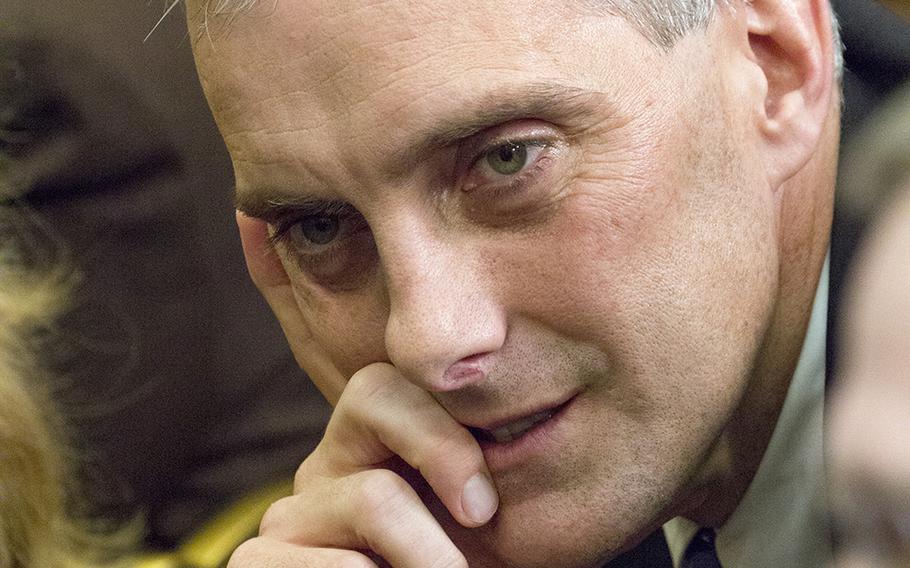 Denis McDonough, 51, at a White House ceremony in 2014, served as deputy national security adviser under President Barack Obama and later took the job as Obama’s chief of staff. 