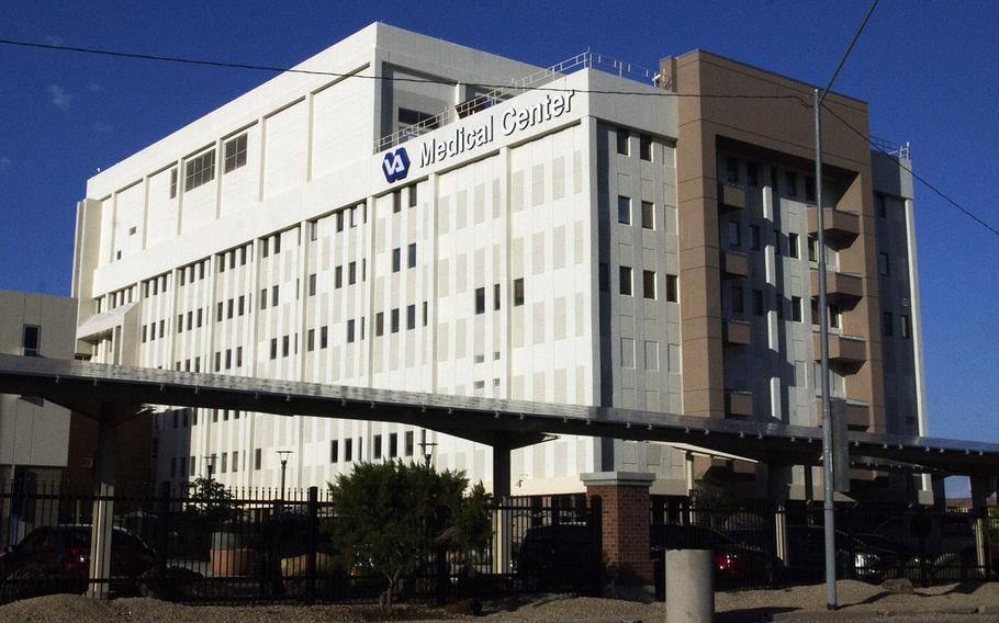 The Carl T. Hayden VA Medical Center in Phoenix, Ariz. The Phoenix VA Health Care System is among those scheduled to receive the first doses of the coronavirus vaccine.