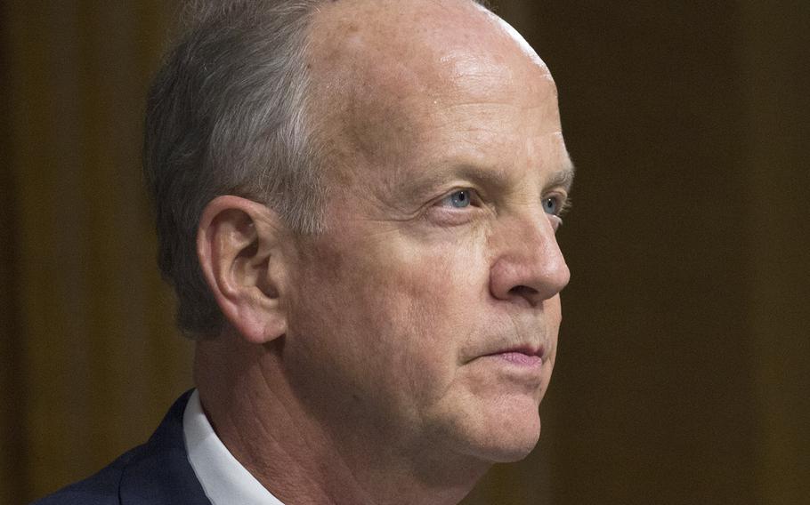 Sen. Jerry Moran, R-Kan., at a hearing in February 2017.