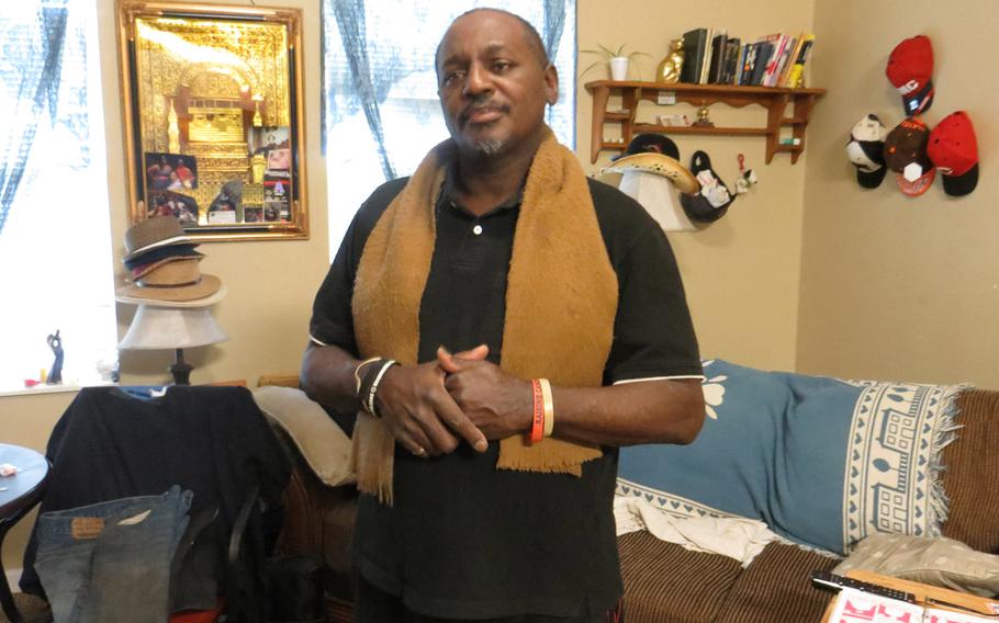 Blaine Ware, a former Marine who left the service in 1983, has lived at the Commons at Livingston in Columbus, Ohio, since 2012. The permanent supportive housing community provides one-bedroom apartments for disabled and homeless veterans.