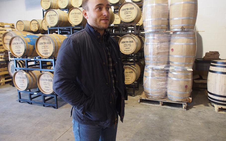 Marine veteran Sean Arroyo, 31, started Heritage Brewing Co. with his brother, Ryan, who is a soldier. More than 70 percent of their staff are veterans, though Sean Arroyo says they want to be known for good beer, not their past service.