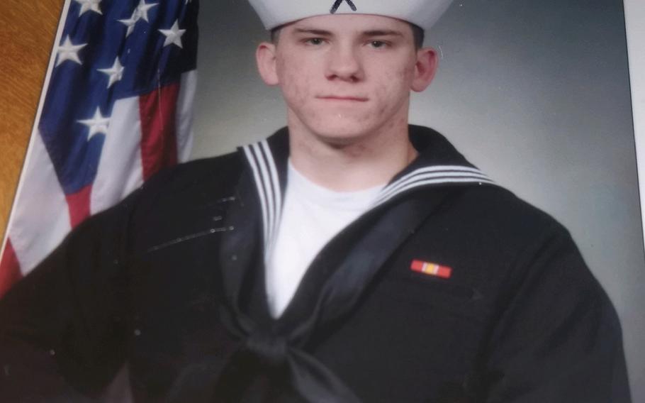 Navy veteran Gary Pressley killed himself in April 2019 in the parking lot of the Carl Vinson VA Medical Center in Dublin, Ga. His mother, who filed a wrongful death claim this week, says Pressley's VA doctor acted negligently when he cut off pain medication. 